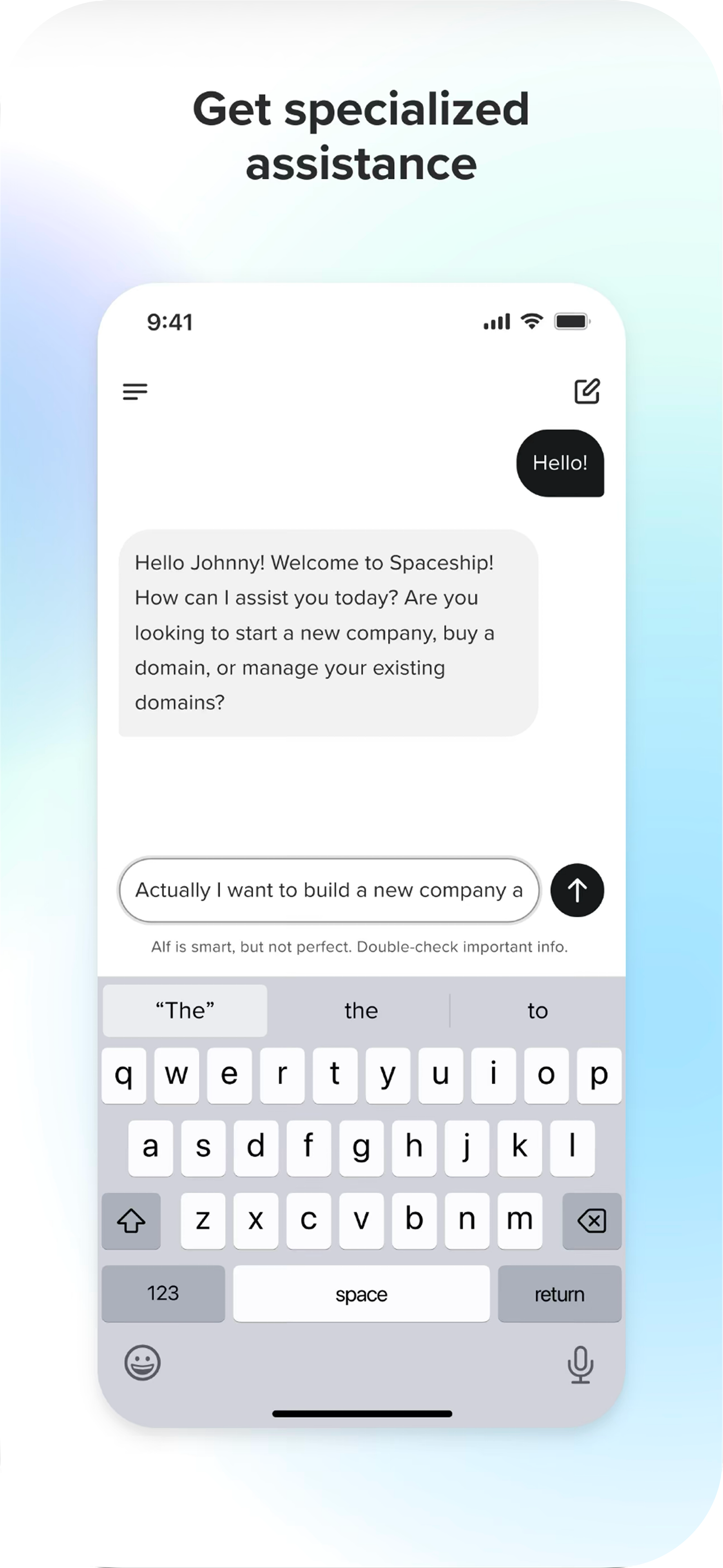 Alf App Store screenshot 3